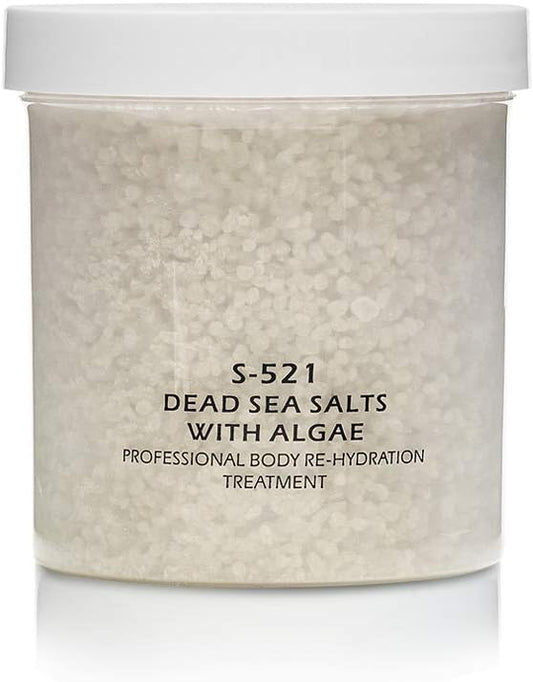 RAYA Dead Sea Salts with Algae (S-521) | Relaxing, Calming, and Hydrating Bath Treatment | Made with Minerals, Seaweed, and Algae